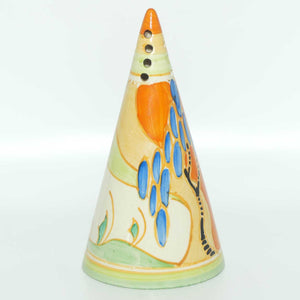 Clarice Cliff Fantasque Windbells conical sugar shaker