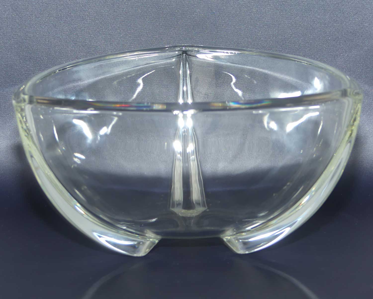 Royal Doulton Crystal | Contempo tri footed bowl | boxed