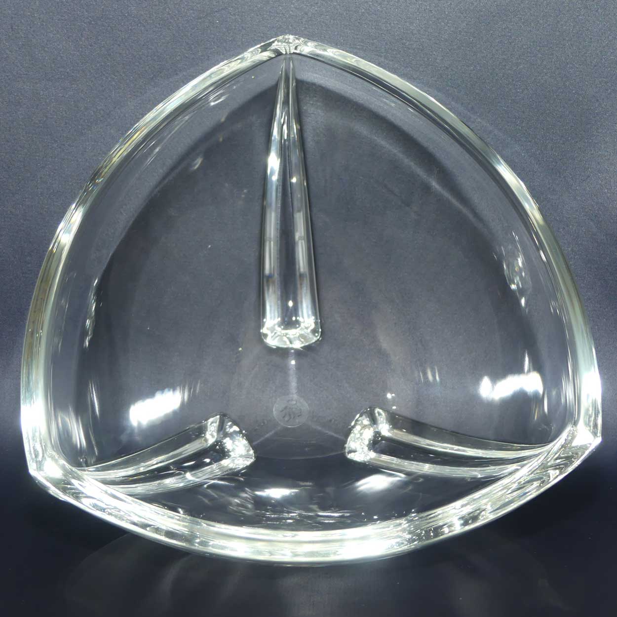 Royal Doulton Crystal | Contempo tri footed bowl | boxed