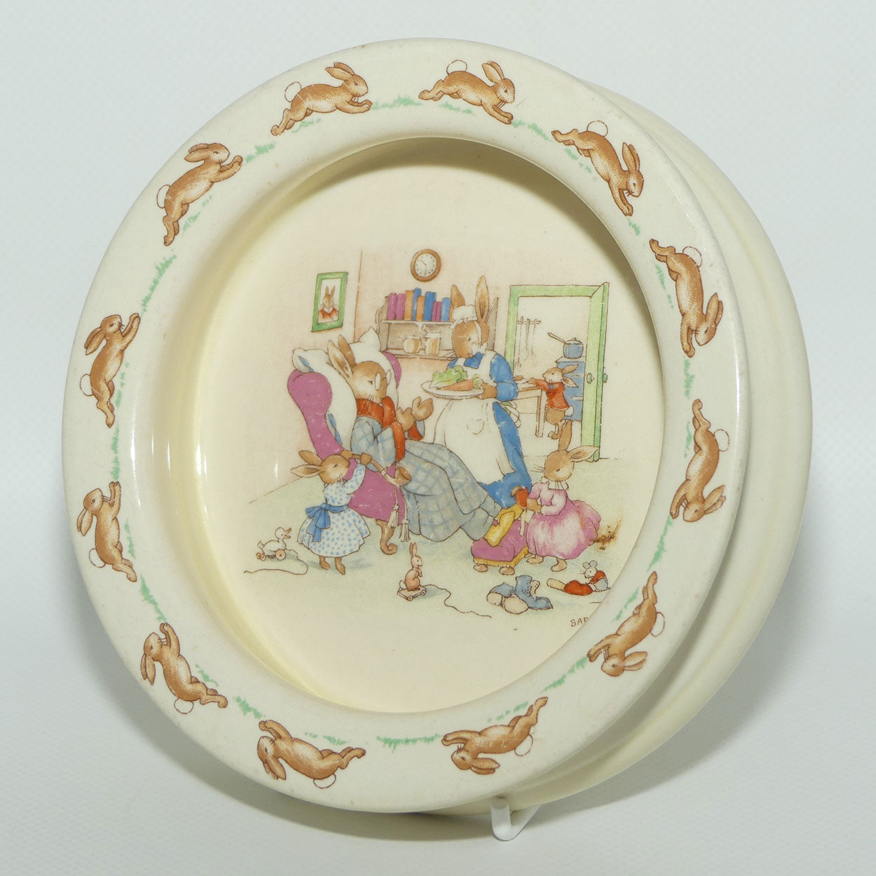 Royal Doulton Bunnykins Tableware Convalescing baby bowl | signed Barbara Vernon