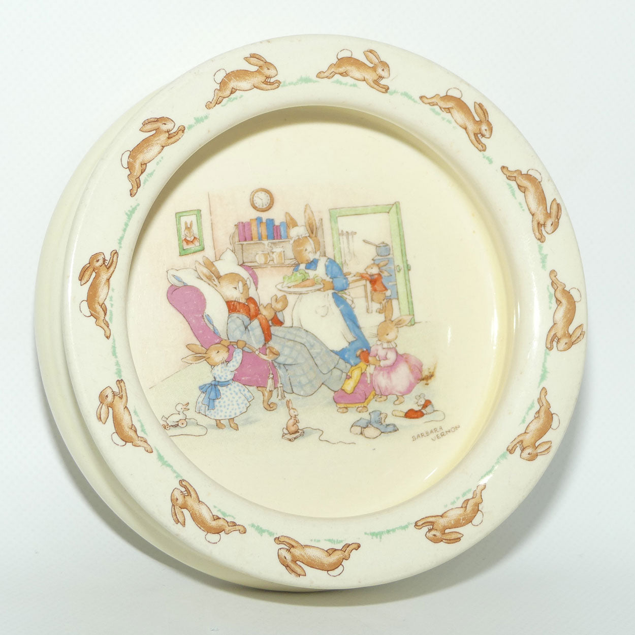 Royal Doulton Bunnykins Tableware Convalescing baby bowl | signed Barbara Vernon