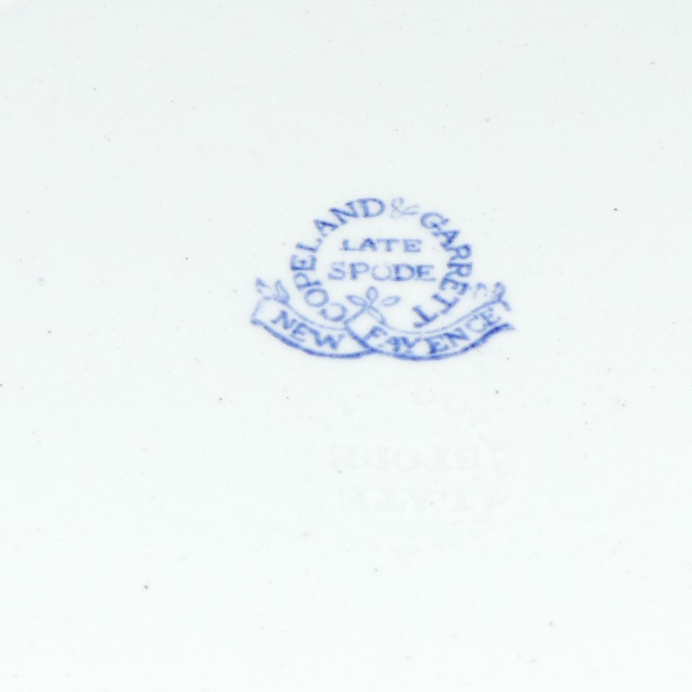 Copeland and Garrett New Fayence Blue and White bowl #2 | c.1833 - 1847 | Regency era