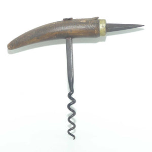 Antique Wooden Corkscrew