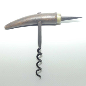 Antique Wooden Corkscrew