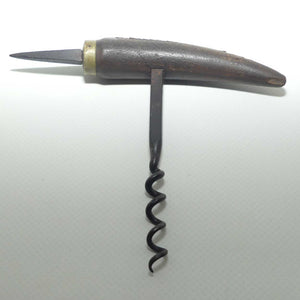 Antique Wooden Corkscrew