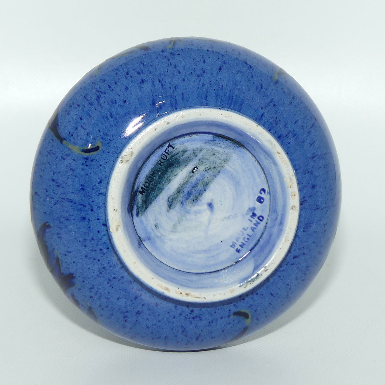 William Moorcroft Powder Blue Cornflower 62/6 vase