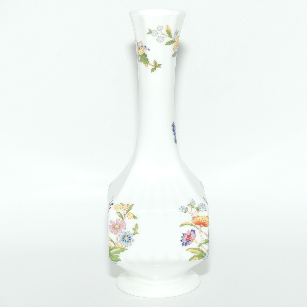 Aynsley Cottage Garden pattern box section shape vase