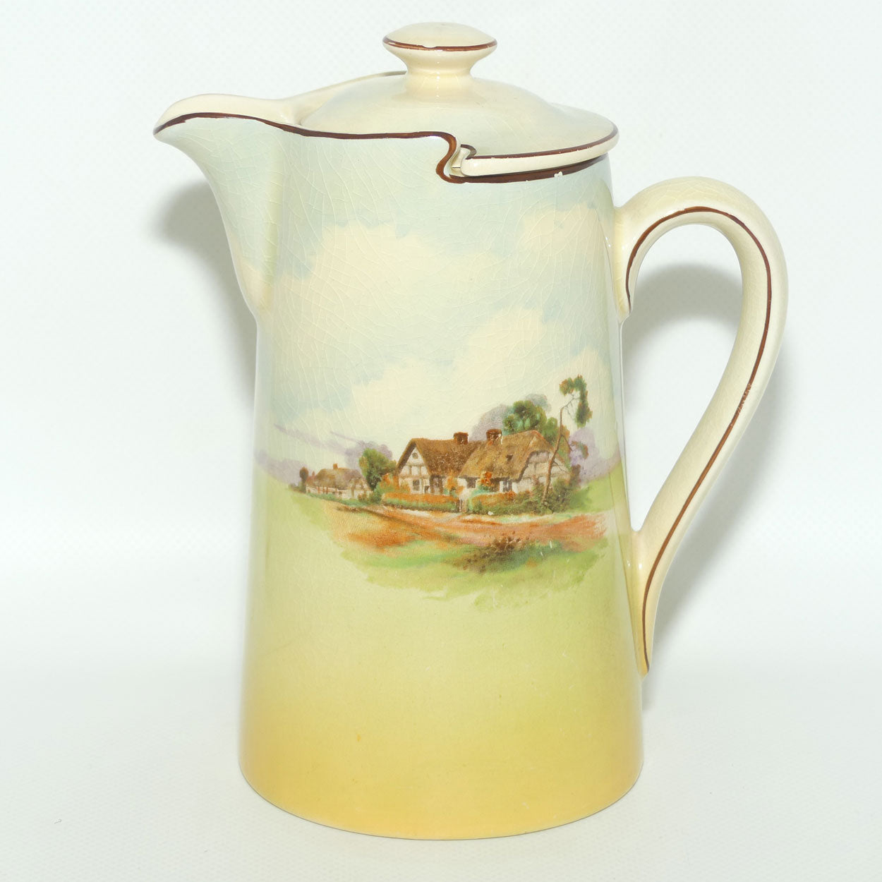 Royal Doulton English Cottages New Barton water pot D4987 | Scene 5