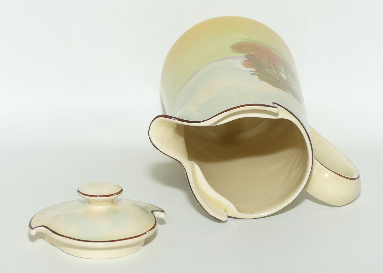 Royal Doulton English Cottages New Barton water pot D4987 | Scene 5