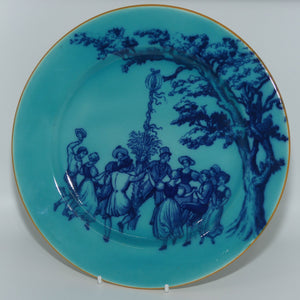 Royal Doulton Old English Scenes plate | May Day | Blue and Blue