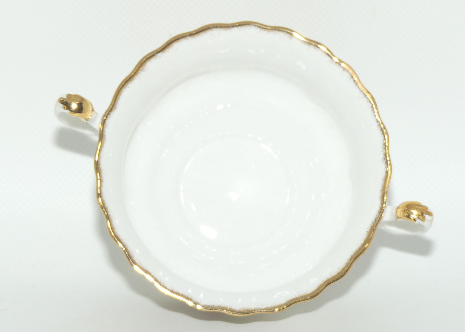 Royal Albert Bone China England Celebration handled coupe and underplate | UK Made