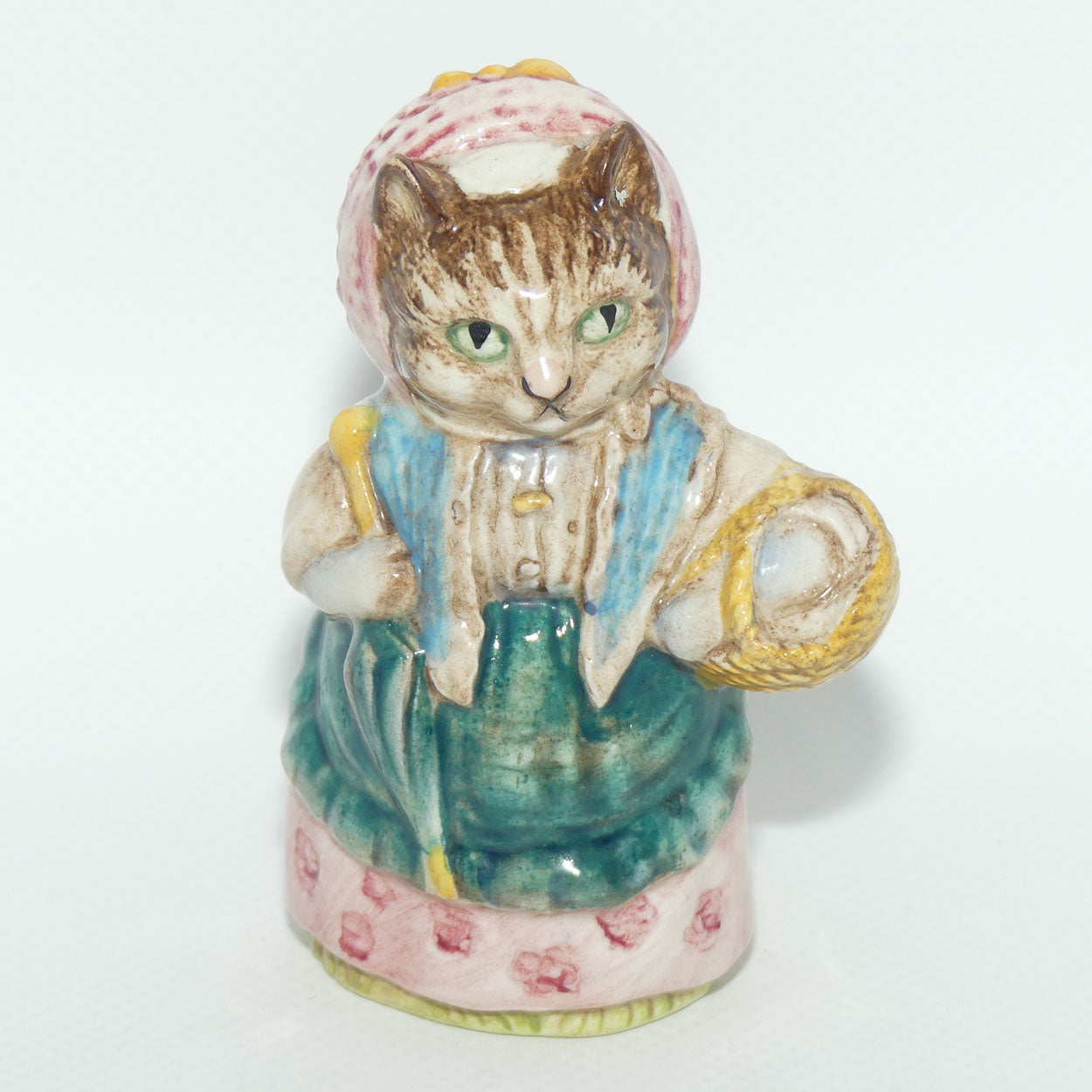 Beswick Beatrix Potter Cousin Ribby | BP2a Gold Oval