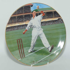 Cricket Memorabilia | Australian Cricketing Greats plate | #4 | Bill O'Reilly