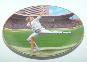 Cricket Memorabilia | Australian Cricketing Greats plate | #6 | Jeff Thomson