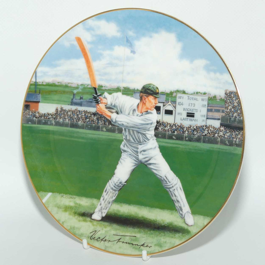 Cricket Memorabilia | Australian Cricketing Greats plate | #7 | Victor Trumper