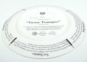 Cricket Memorabilia | Australian Cricketing Greats plate | #7 | Victor Trumper