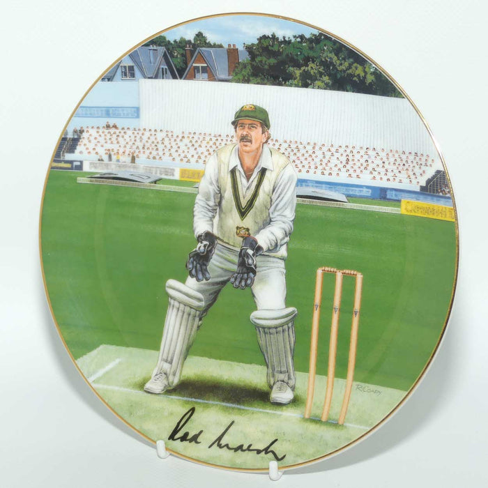 Cricket Memorabilia | Australian Cricketing Greats plate | #8 | Rod Marsh