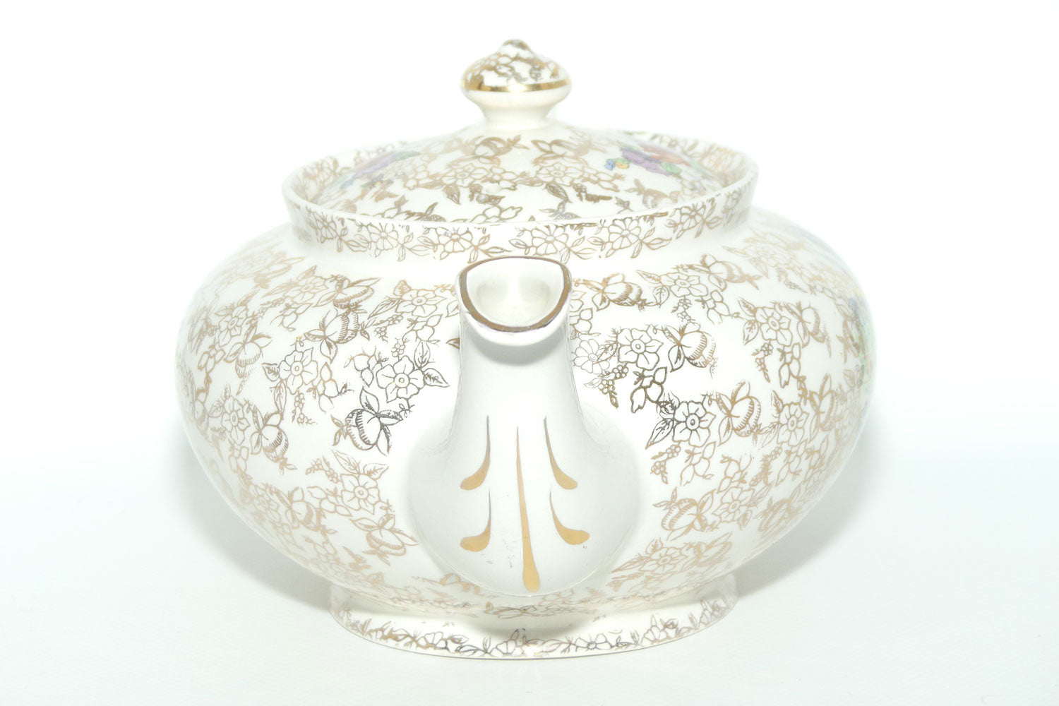 BCM Nelson Ware Pompadour | Crinoline Lady tea pot