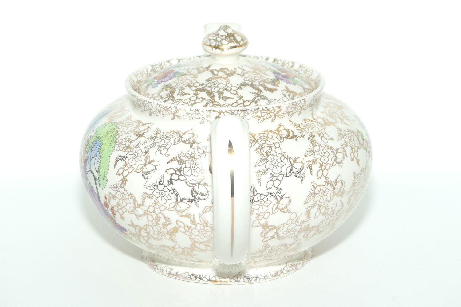 BCM Nelson Ware Pompadour | Crinoline Lady tea pot