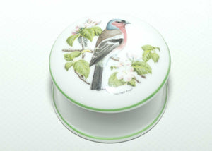 Crown Staffordshire Bone China Robin trinket box | Norman Ariott