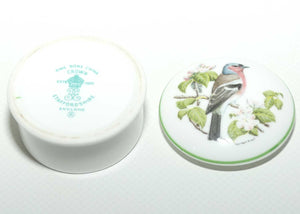 Crown Staffordshire Bone China Robin trinket box | Norman Ariott