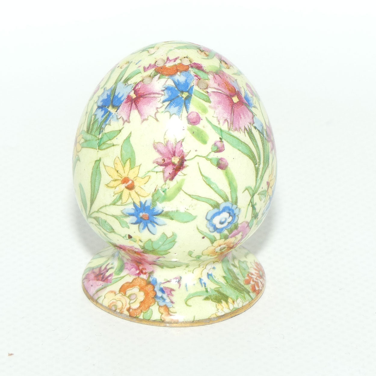 Royal Winton Kew Chintz cruet set on tray