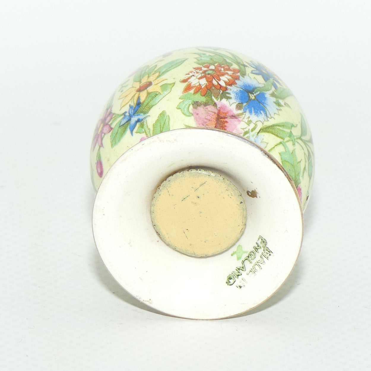 Royal Winton Kew Chintz cruet set on tray