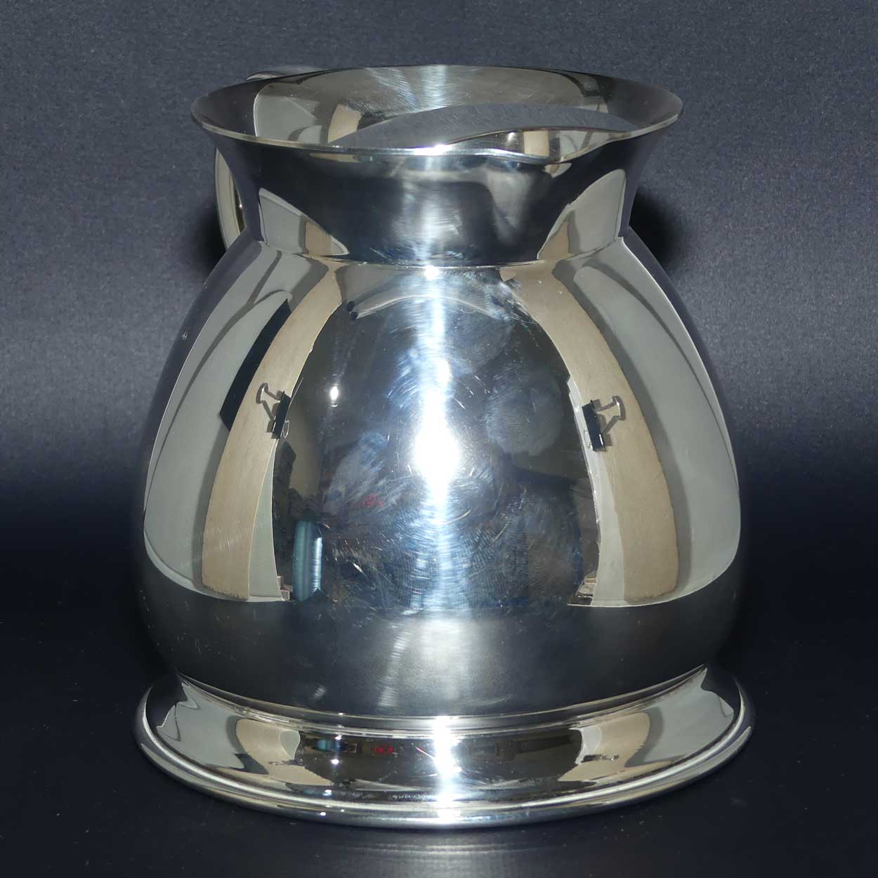 Crusader Plate EPNS A1 wide base ice water jug