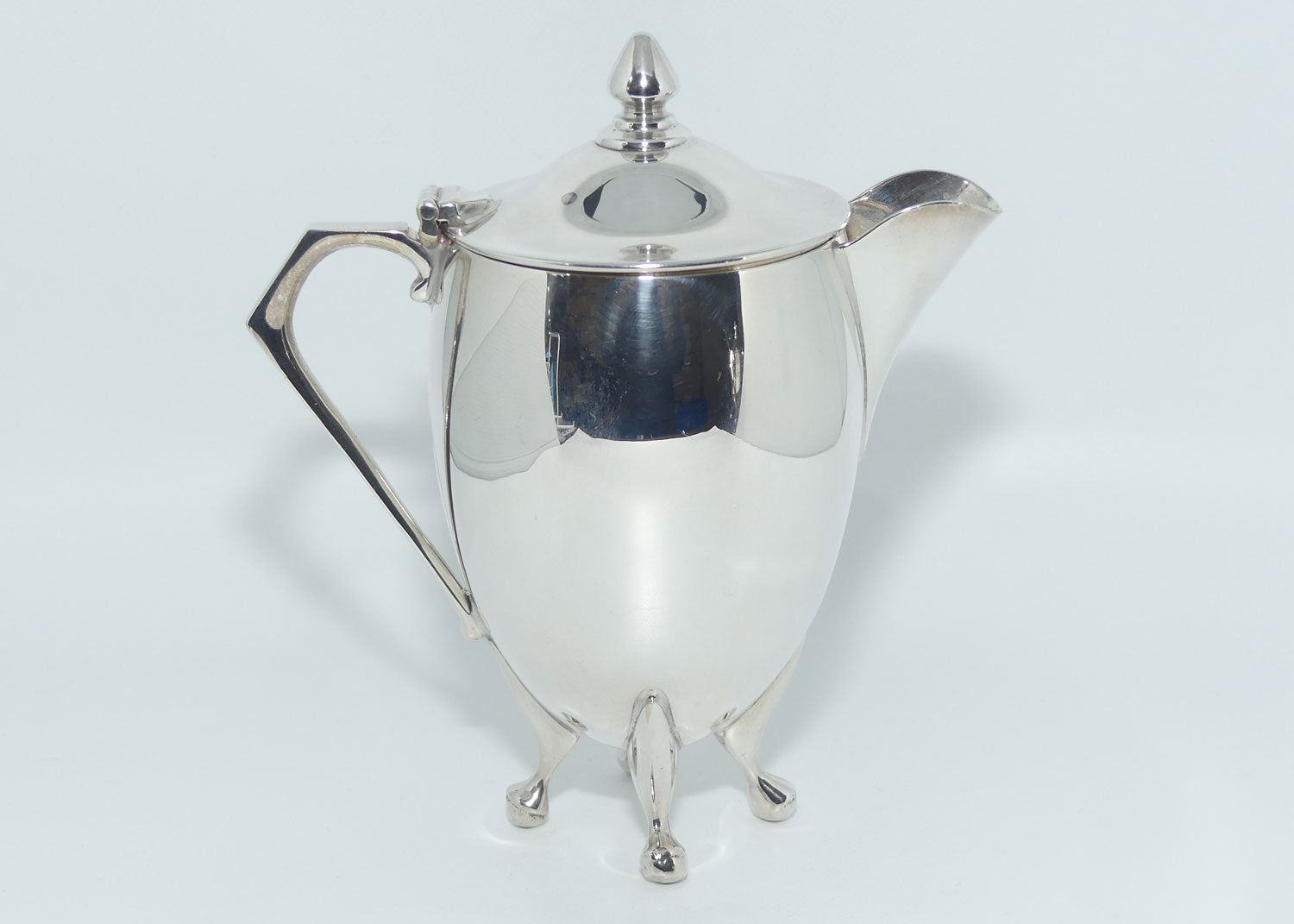 Crusader Plate EPNS A1 3 piece tea service | Mid Century Modernist design