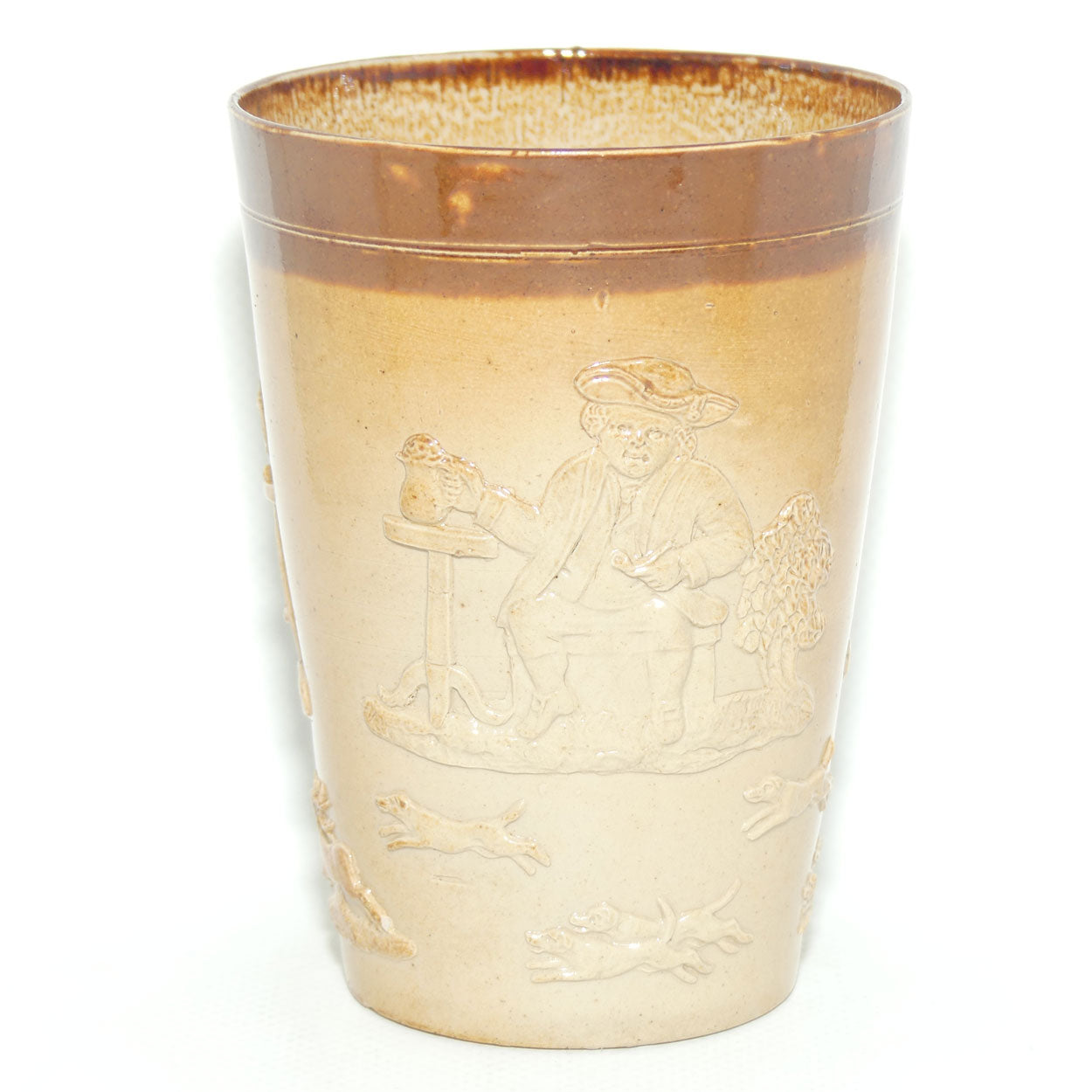 Doulton Lambeth | Royal Doulton Harvest Hunting beaker | 11.5cm tall | #1