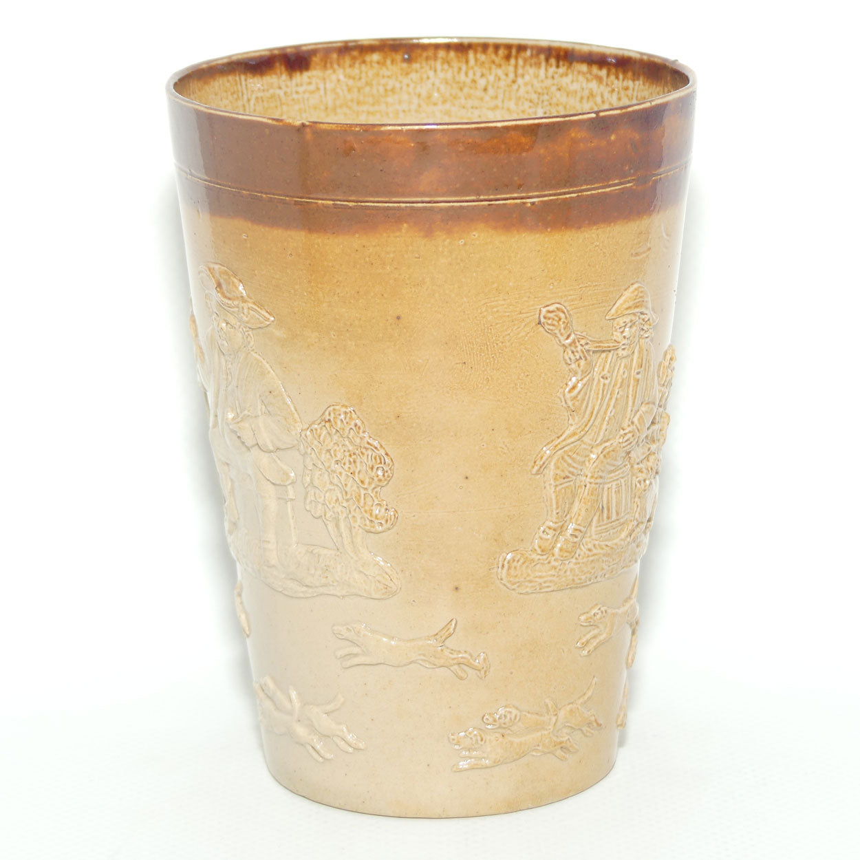 Doulton Lambeth | Royal Doulton Harvest Hunting beaker | 11.5cm tall | #1