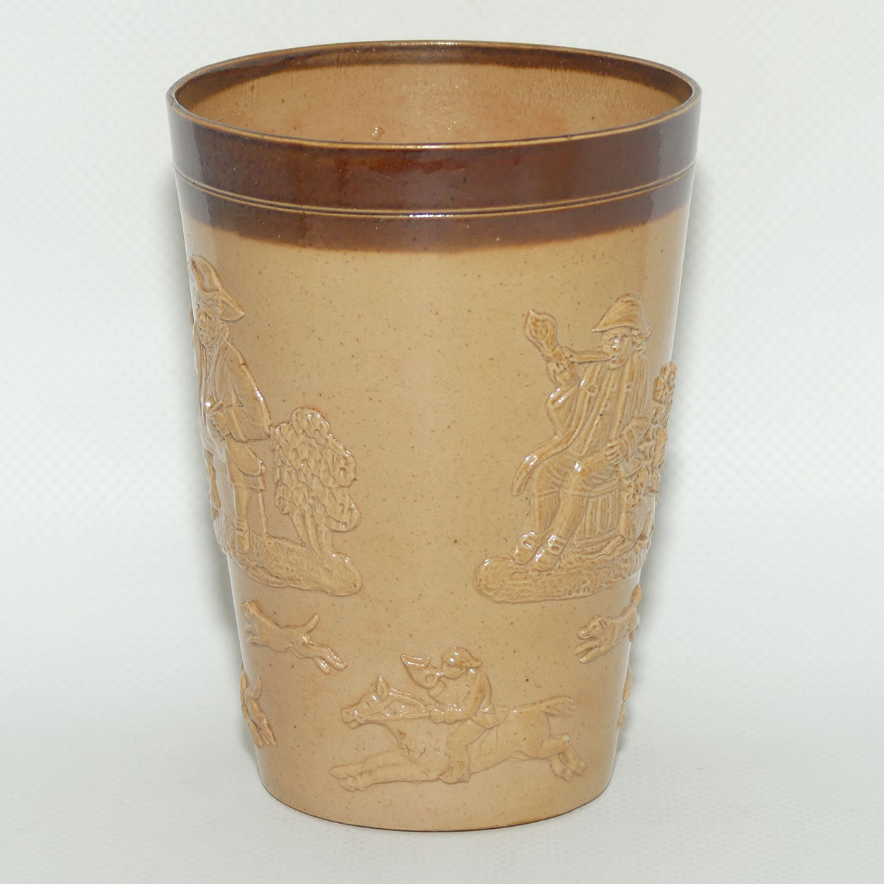 Doulton Lambeth | Royal Doulton Harvest Hunting beaker | 11.5cm tall | #2