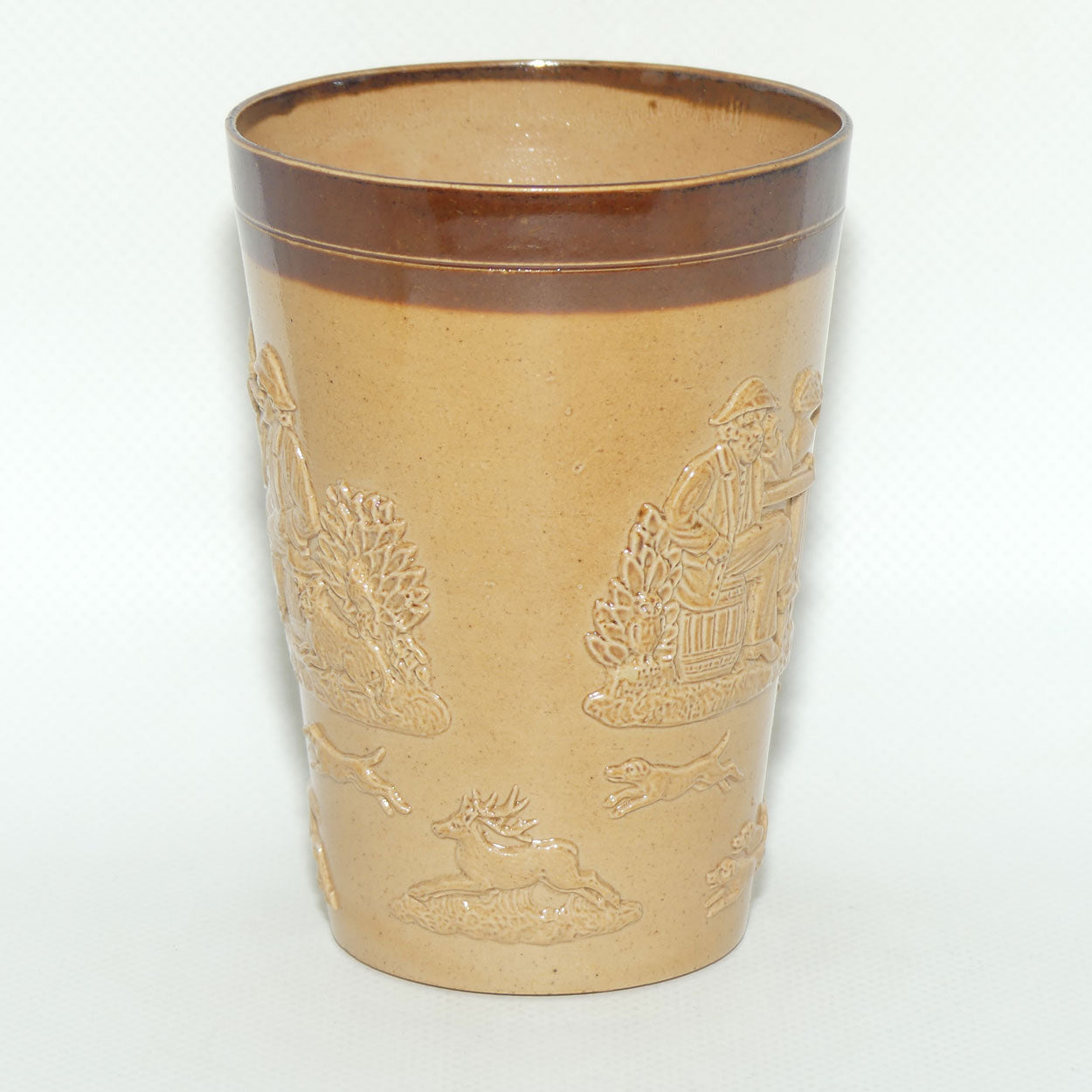 Doulton Lambeth | Royal Doulton Harvest Hunting beaker | 11.5cm tall | #2