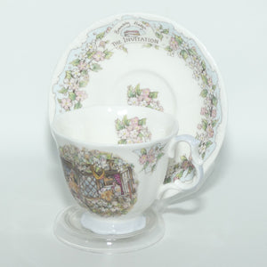 Royal Doulton Brambly Hedge Giftware | The Invitation tea duo 