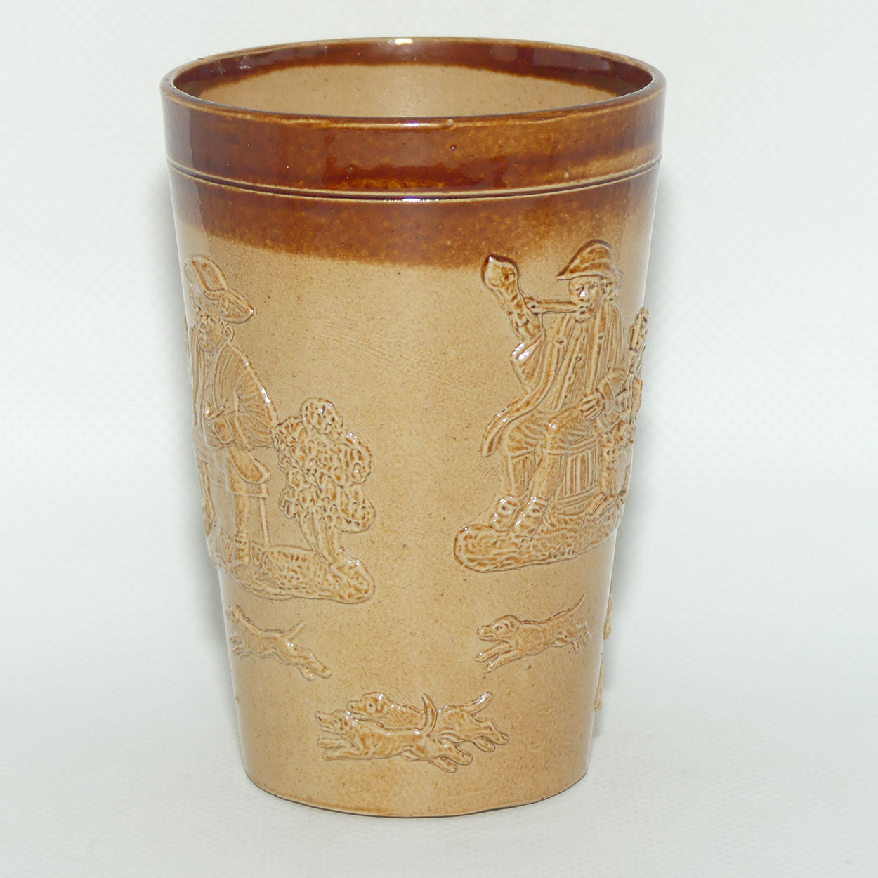 Doulton Lambeth | Royal Doulton Harvest Hunting beaker | 11cm tall | #1