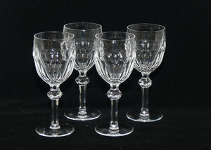 Waterford Crystal Curraghmore pattern set of 4 Red Wine glasses