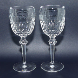 Waterford Crystal Curraghmore pattern set of 6 Red Wine glasses