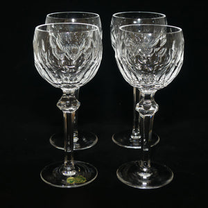 Waterford Crystal Curraghmore pattern set of 4 Wine glasses | #1 | 150ml