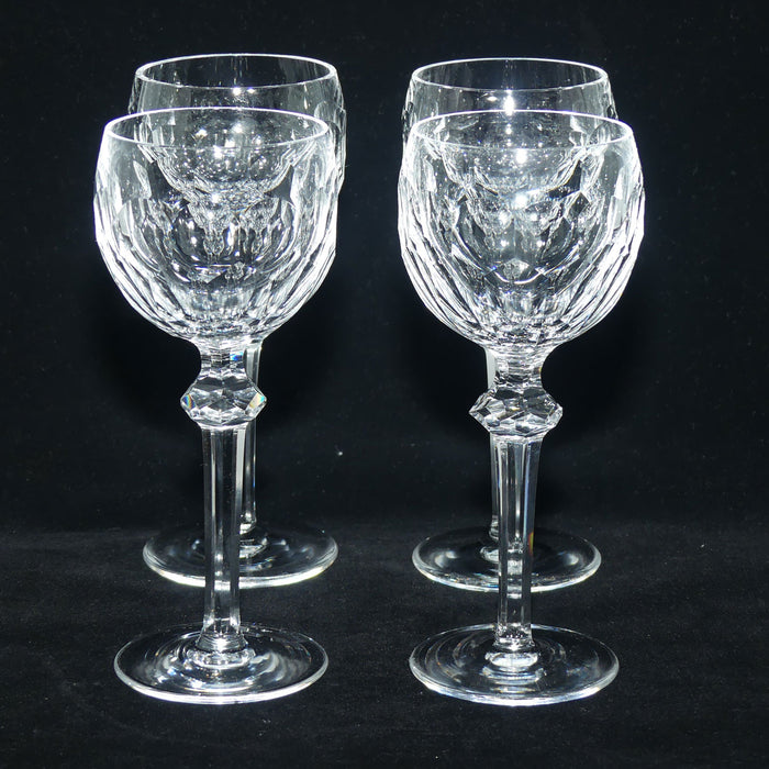 Waterford Crystal Curraghmore pattern set of 4 Wine glasses | #2 | 150ml