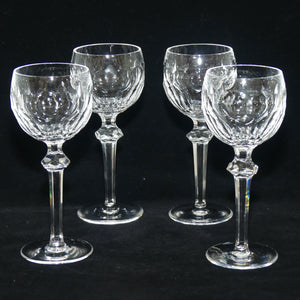 Waterford Crystal Curraghmore pattern set of 4 Wine glasses | 150ml