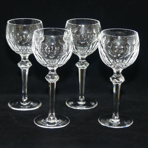 Waterford Crystal Curraghmore pattern set of 4 Wine glasses | 150ml