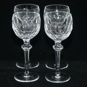 Waterford Crystal Curraghmore pattern set of 4 Wine glasses | #3 | 150ml