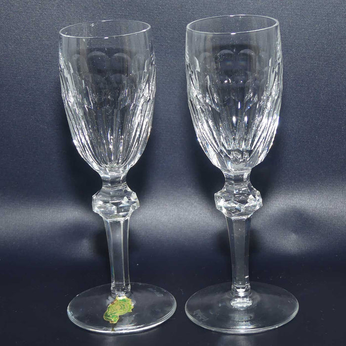 Waterford Crystal Curraghmore pattern pair of Wine Glasses | 70ml