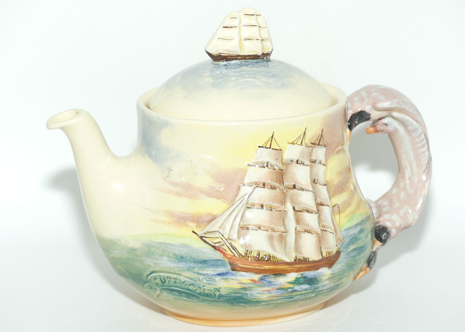 Royal Doulton Famous Ships The Cutty Sark teapot D5957 (#2)