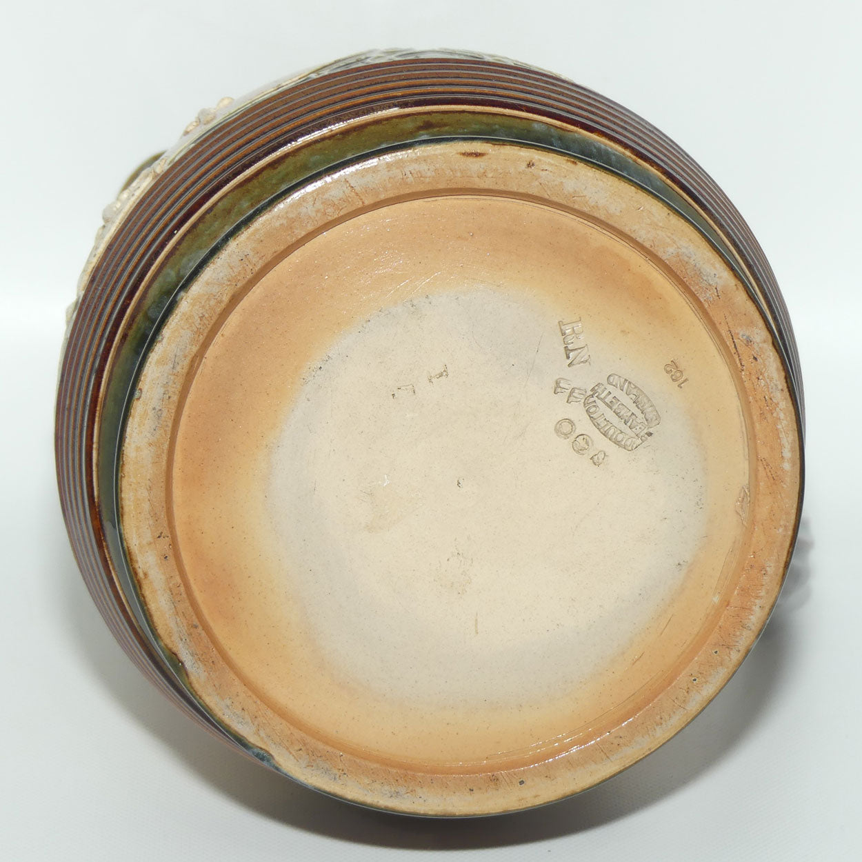 Doulton Lambeth stoneware Cycling bulbous jug | MILITARY, ROAD and PATH | #1