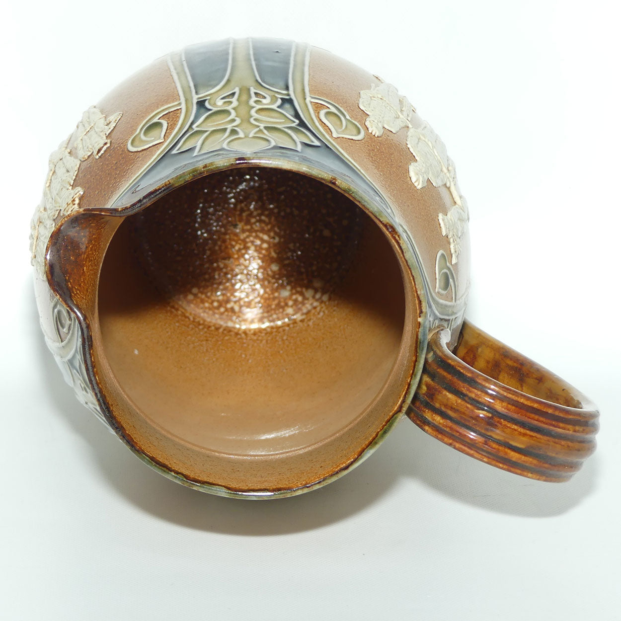 Doulton Lambeth stoneware Cycling bulbous jug | MILITARY, ROAD and PATH | #2