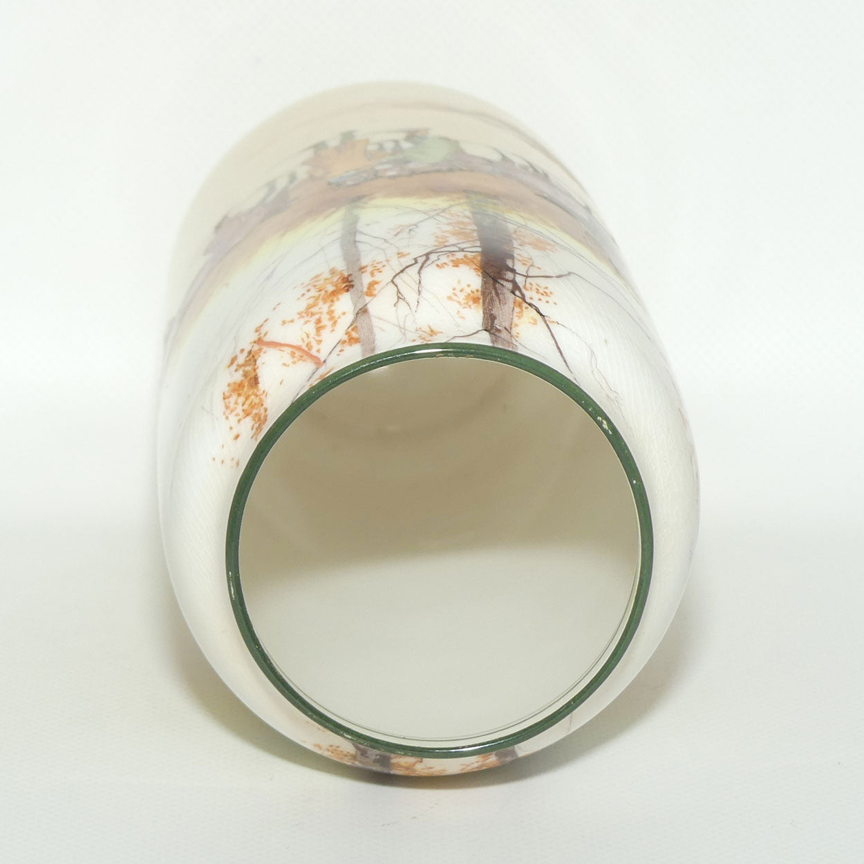 Royal Doulton Coaching Days tall cylindrical vase | Shape 1301 | E3804