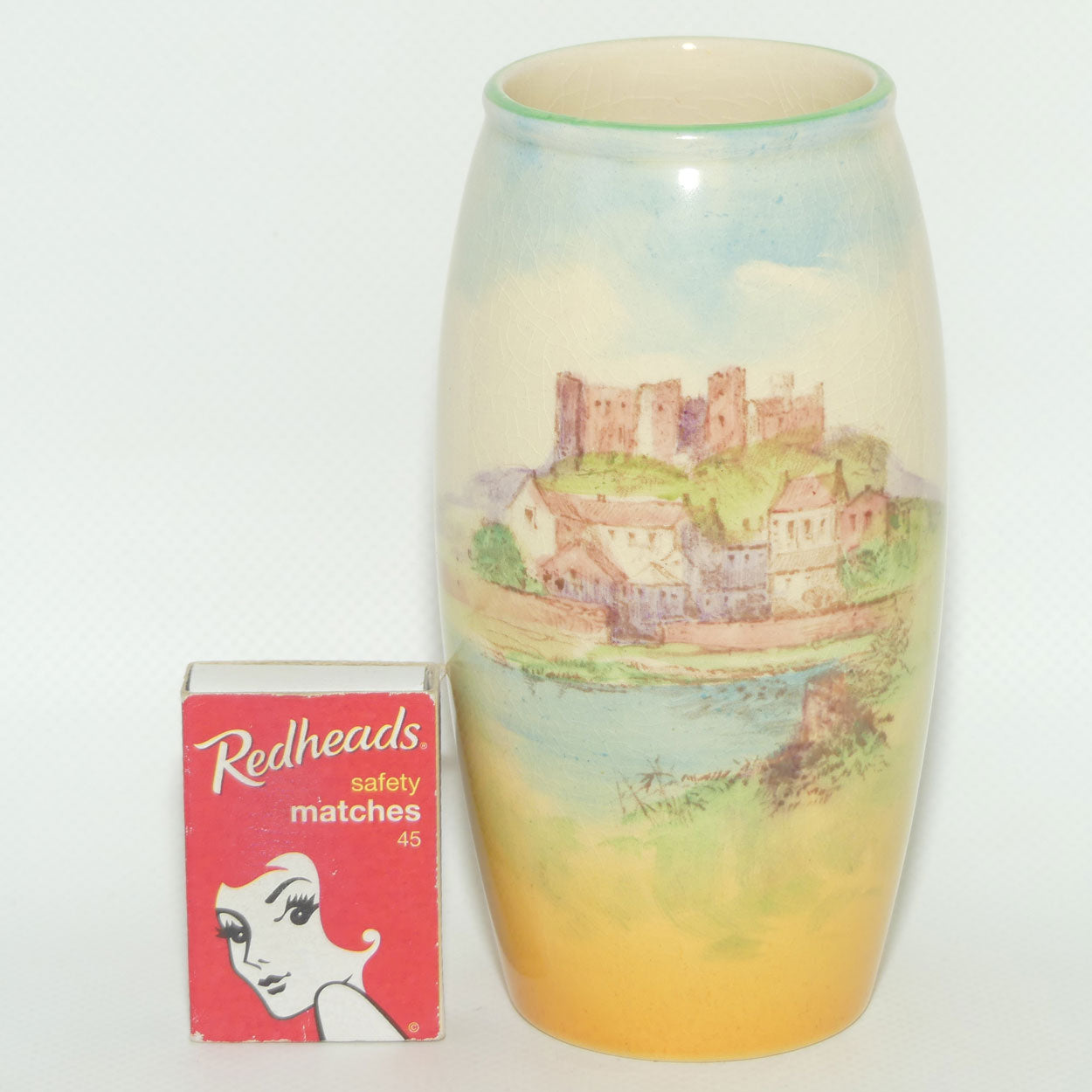 Royal Doulton English Castles and Churches | Haverfordwest vase D5413