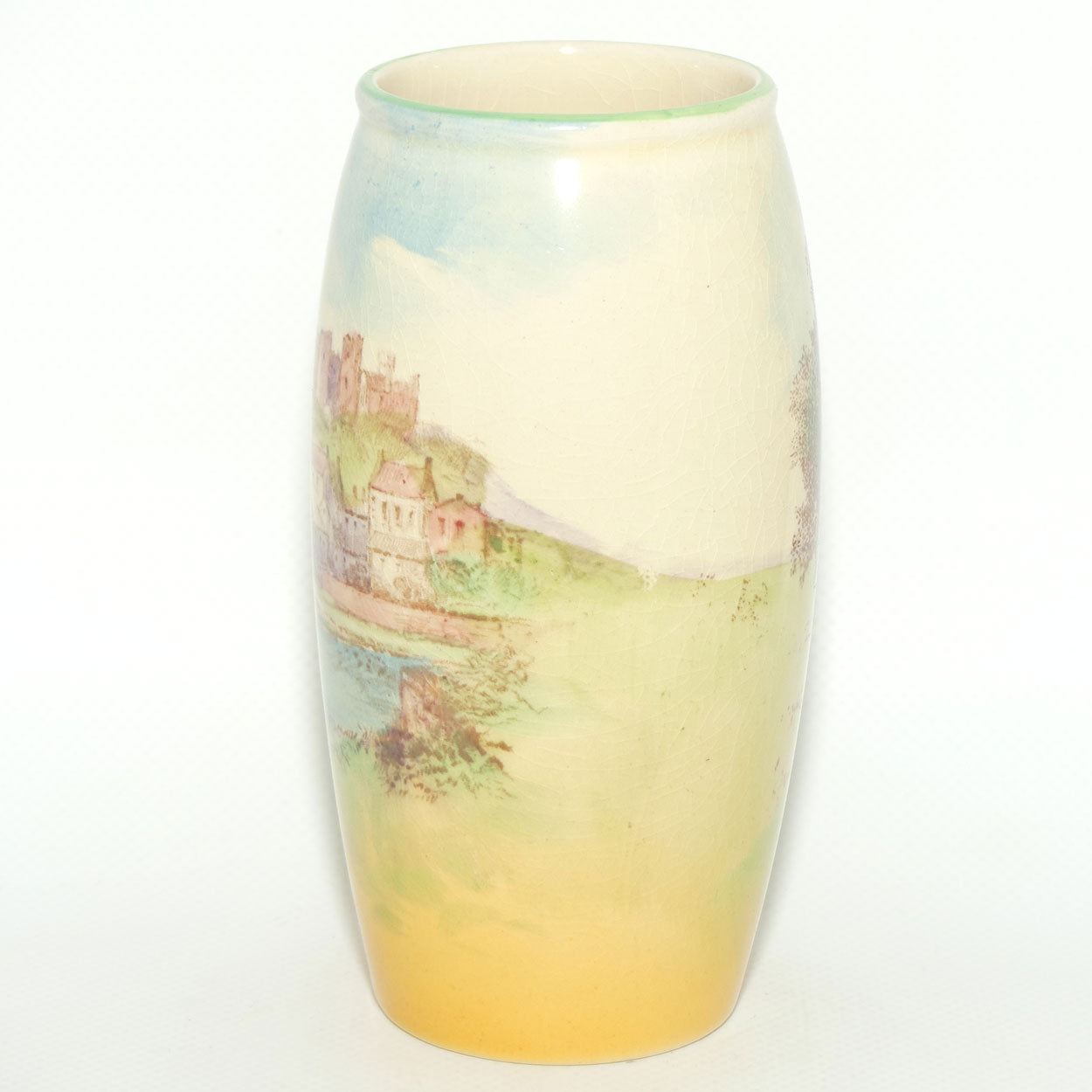 Royal Doulton English Castles and Churches | Haverfordwest vase D5413