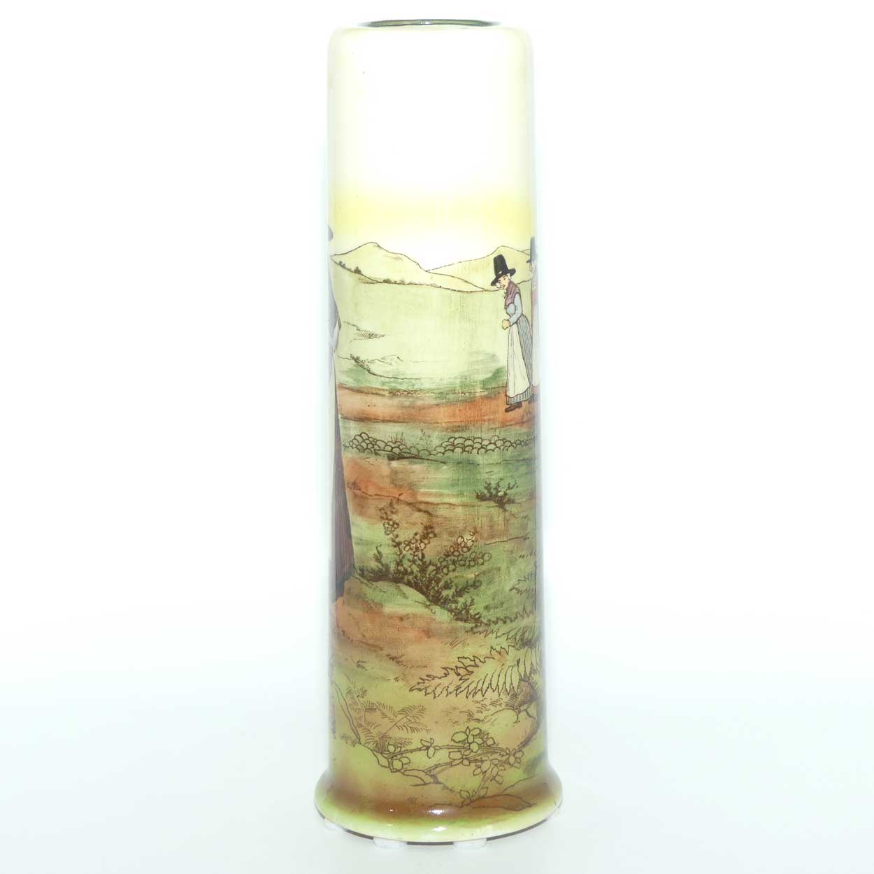 Royal Doulton Welsh tall cylinder vase | Shape 1092 | Bone China body